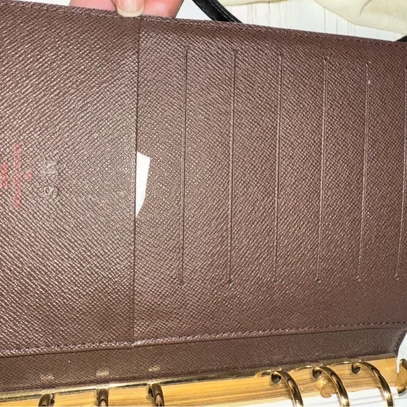 Louis Vuitton Brown Checkered MM Agenda - Picture 5 of 8
